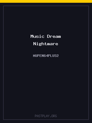 Music Dream Nightmare cover art