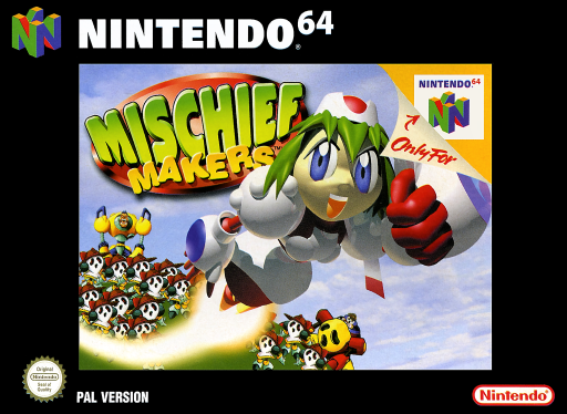 Mischief Makers 64 cover art