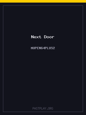 Next Door cover art