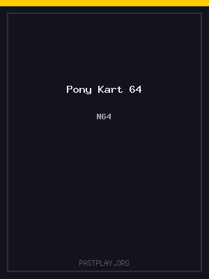 Pony Kart 64 cover art