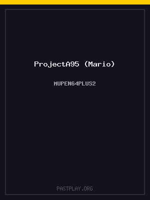 ProjectA95 (Mario) cover art