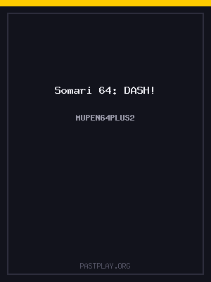 Somari 64: DASH! cover art