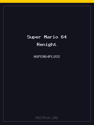 Super Mario 64 Renight cover art
