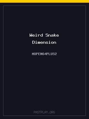 Weird Snake Dimension cover art