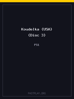 Koudelka (USA) (Disc 3) cover art