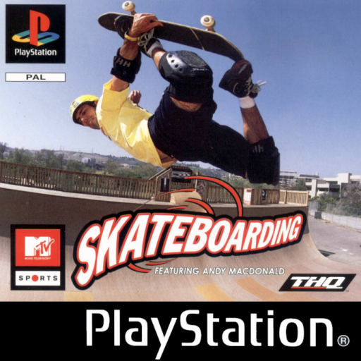 MTV Sports – Skateboarding featuring Andy Macdonald (USA) cover art