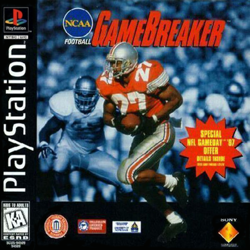 NCAA Football GameBreaker cover art