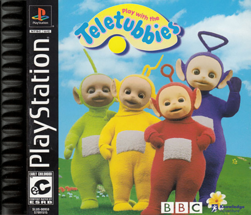 with the Teletubbies (USA) cover art