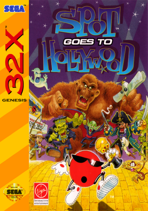Spot Goes To Hollywood 32x (Prototype)
