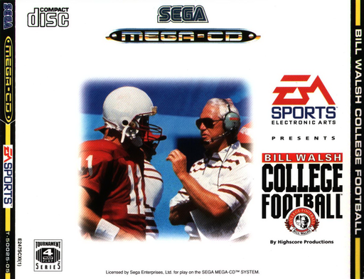 Bill Walsh College Football cover art