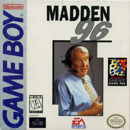 Madden ’96 (USA, Europe) cover art