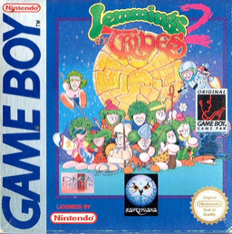 Lemmings 2 – The Tribes (Europe) cover art