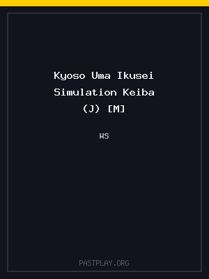Kyoso Uma Ikusei Simulation Keiba (J) [M]