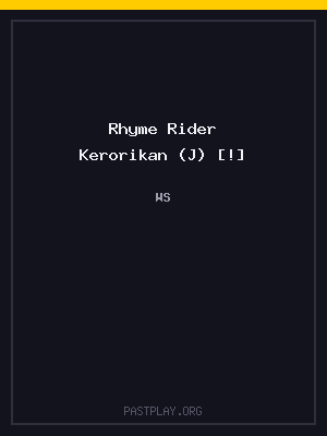 Rhyme Rider Kerorikan (J) [!]