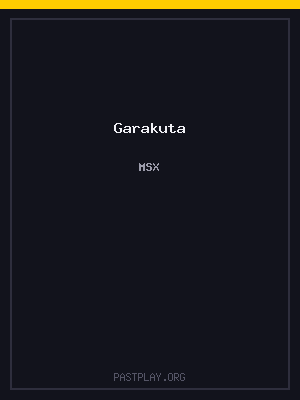 Garakuta cover art
