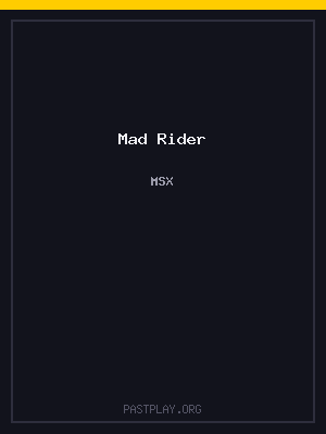 Mad Rider