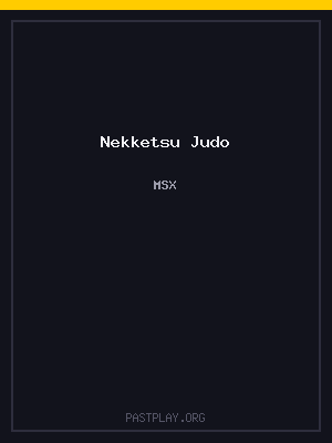 Nekketsu Judo cover art