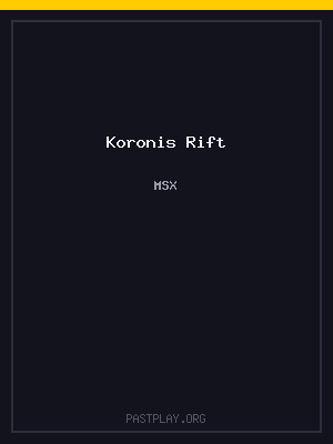 Koronis Rift cover art