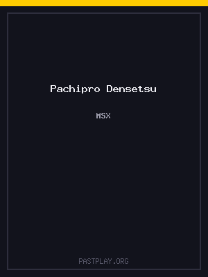 Pachipro Densetsu