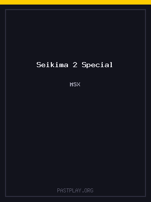 Seikima 2 Special
