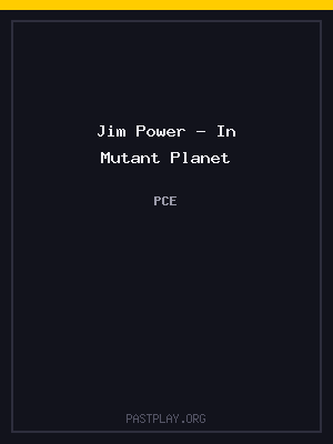 Jim Power – In Mutant Planet