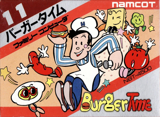 Burger Time cover art