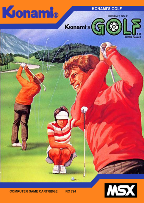 Konami’s Golf cover art