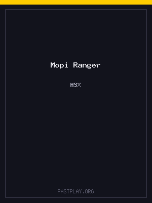 Mopi Ranger