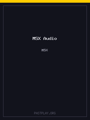MSX Audio