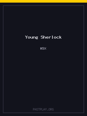 Young Sherlock