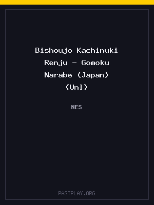 Bishoujo Kachinuki Renju – Gomoku Narabe (Japan) (Unl) cover art