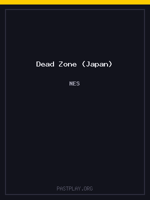Dead Zone (Japan)