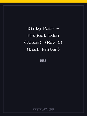 Dirty Pair – Project Eden (Japan) (Rev 1) (Disk Writer)