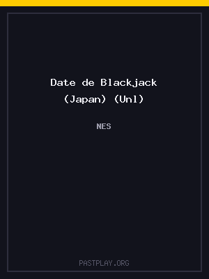 Date de Blackjack (Japan) (Unl)