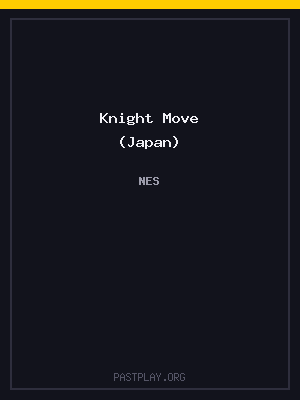 Knight Move (Japan) cover art