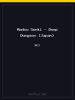 Madou Senki – Deep Dungeon (Japan)