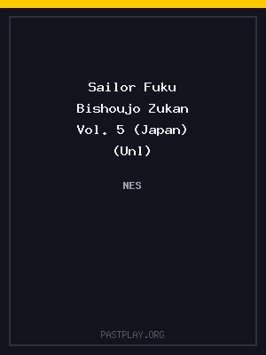 Sailor Fuku Bishoujo Zukan Vol. 5 (Japan) (Unl) cover art