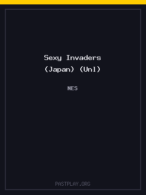 Sexy Invaders (Japan) (Unl) cover art