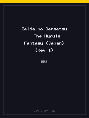 Zelda no Densetsu – The Hyrule Fantasy (Japan) (Rev 1)