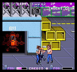 Double Dragon Ii The Revenge Us Bootleg Set 1 cover art