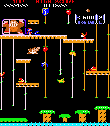 Donkey King Jr Bootleg Of Donkey Kong Jr cover art