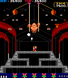 Donkey Kong 3 Bootleg On Donkey Kong Jr Hardware Bootleg