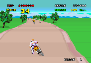 Enduro Racer Ym2151 Fd1089b 317 0013a