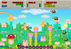 Fantasy Zone Ii The Tears Of Opa Opa System 16c Prototype