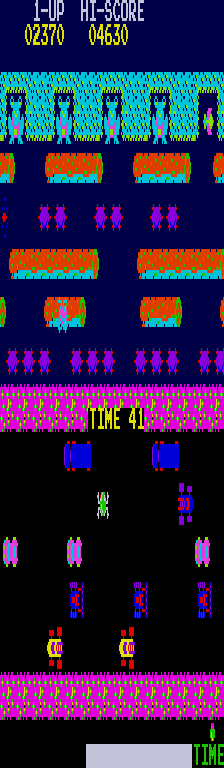 Frogger Scramble Hardware cover art