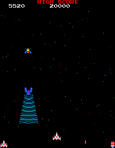Galaga Midway Set 1 cover art