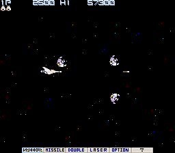Gradius Japan Rom Version cover art