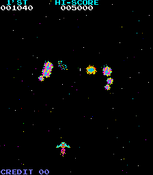 Moon Cresta Galaxian Hardware Bootleg