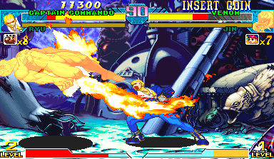 Marvel Vs Capcom Clash Of Super Heroes 980112 Euro cover art