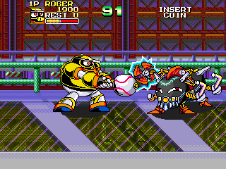 Ninja Baseball Batman Us cover art